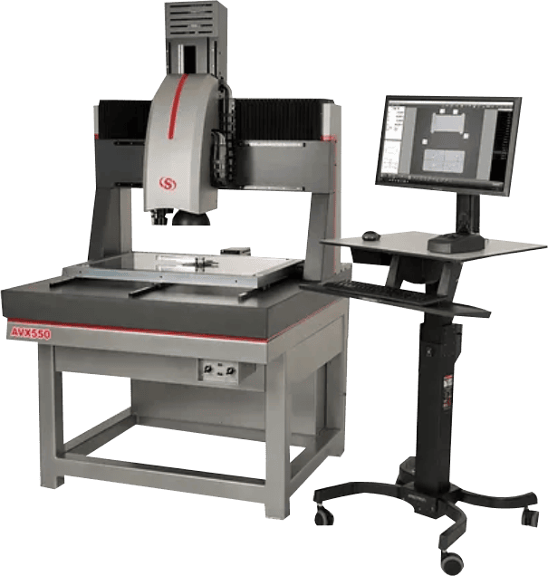 Starrett AVX 550 Vertical Floor Standing Vision System